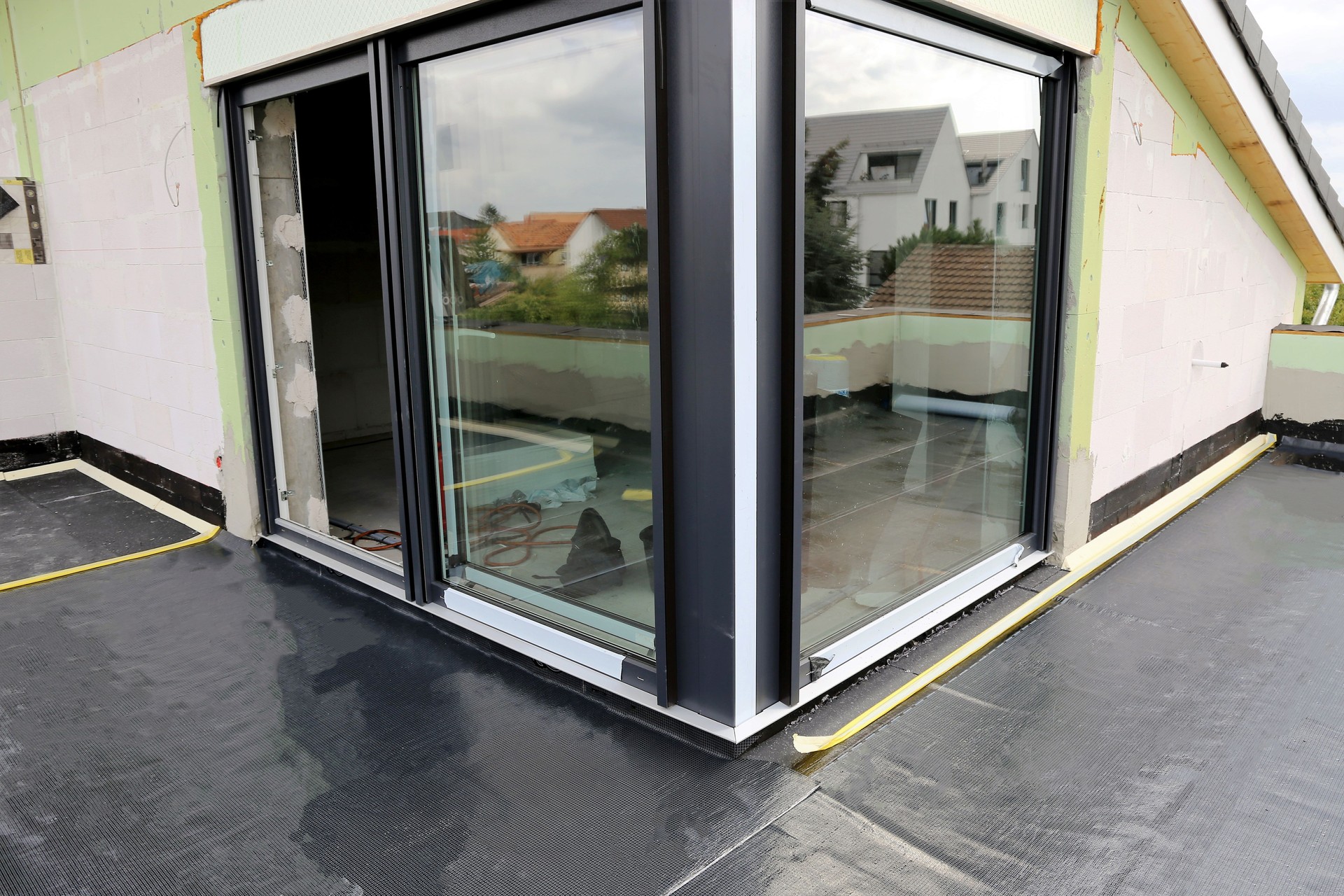 Balcony waterproofing