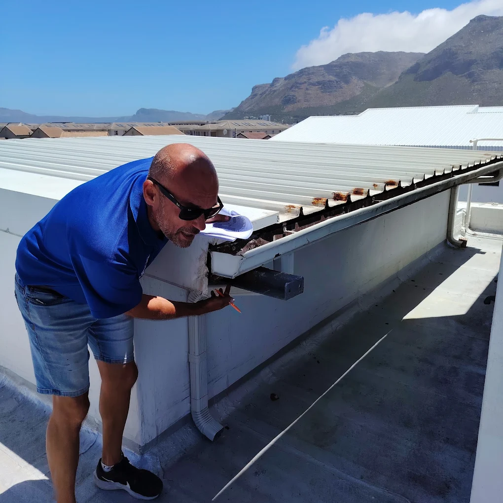 ikapa team fiing leaking roof ceiling in cape town